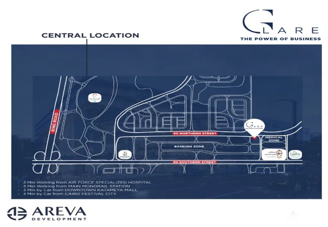 مول جلير التجمع الخامس اريفا – Glare Mall New Cairo