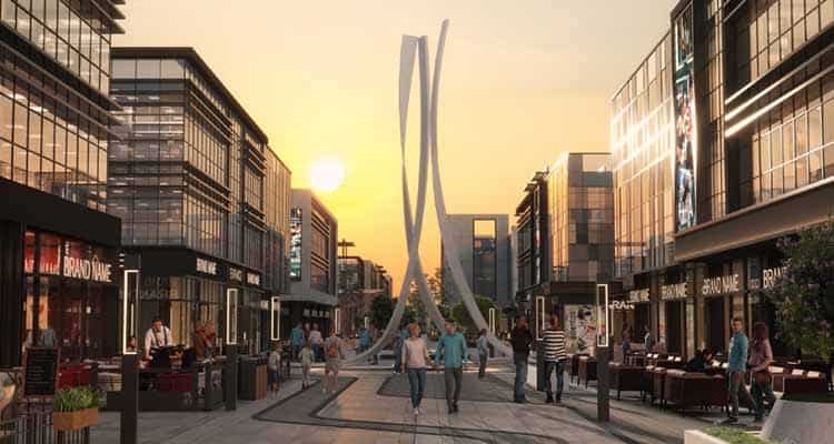 مول ايست ماين القاهرة الجديدة شركة موبكو العقارية - Eastmain New Cairo Mall