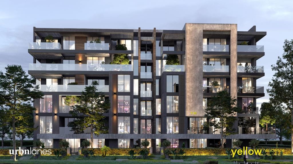 كمبوند يلو ريزيدنس التجمع الخامس Urban Lines العقارية - Yellow New Cairo Compound
