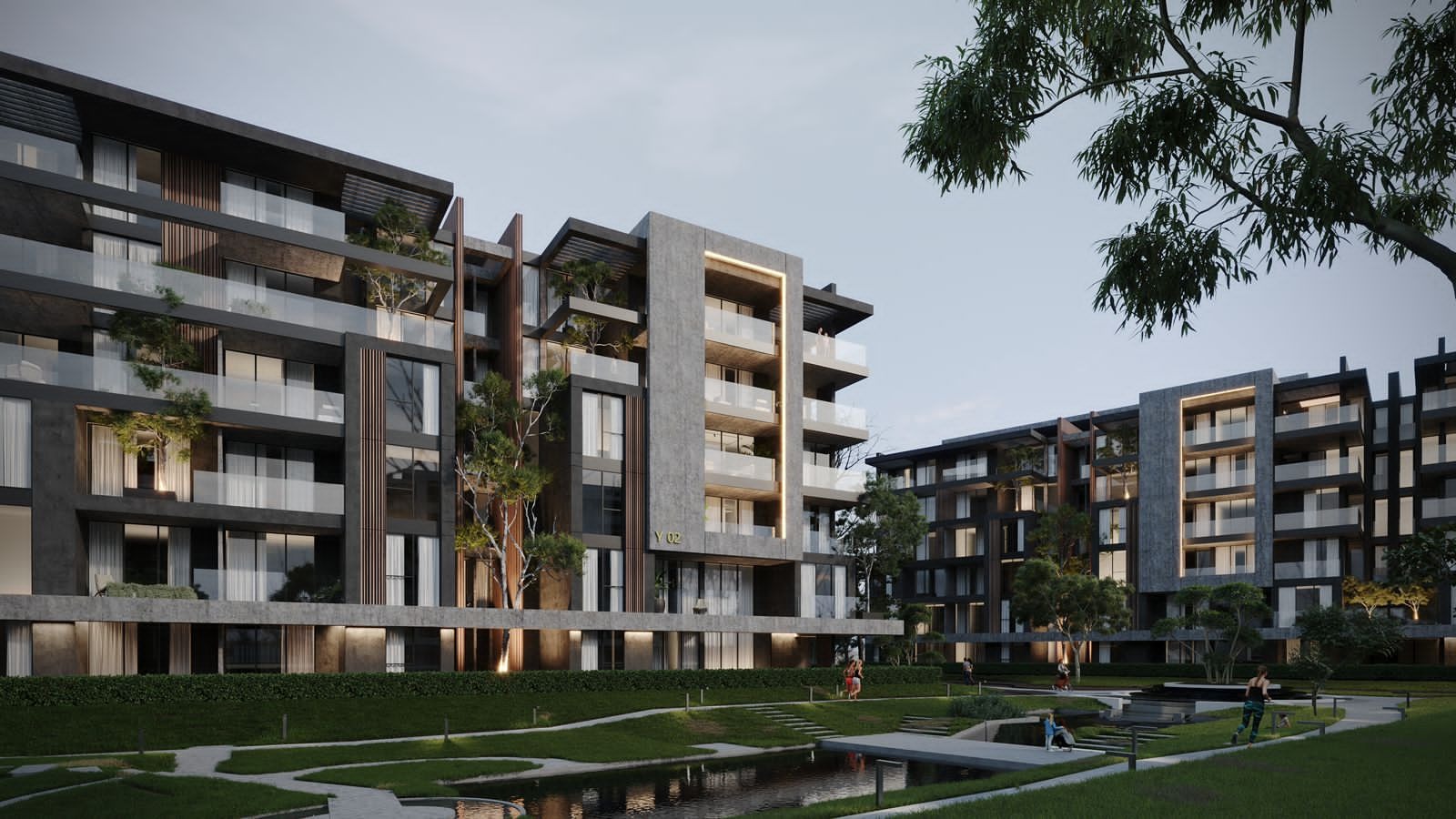 كمبوند يلو ريزيدنس التجمع الخامس Urban Lines العقارية – Yellow New Cairo Compound