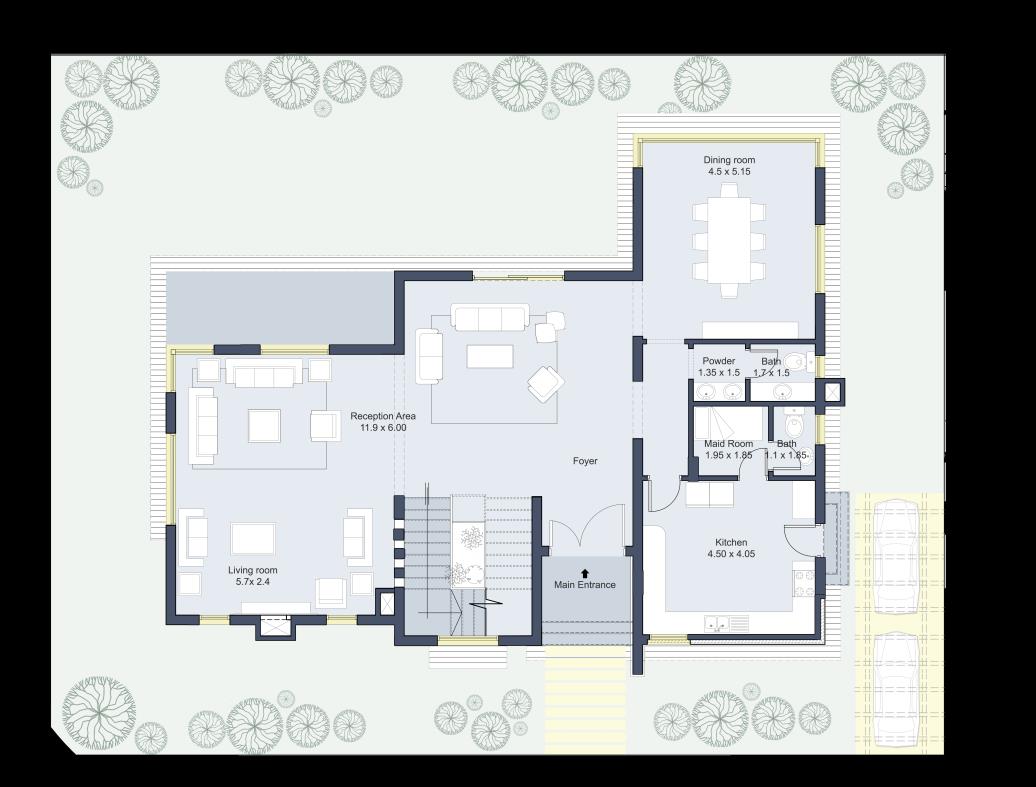 كمبوند جيرا الشيخ زايد إيوان – Jeera Compound Sheikh Zayed