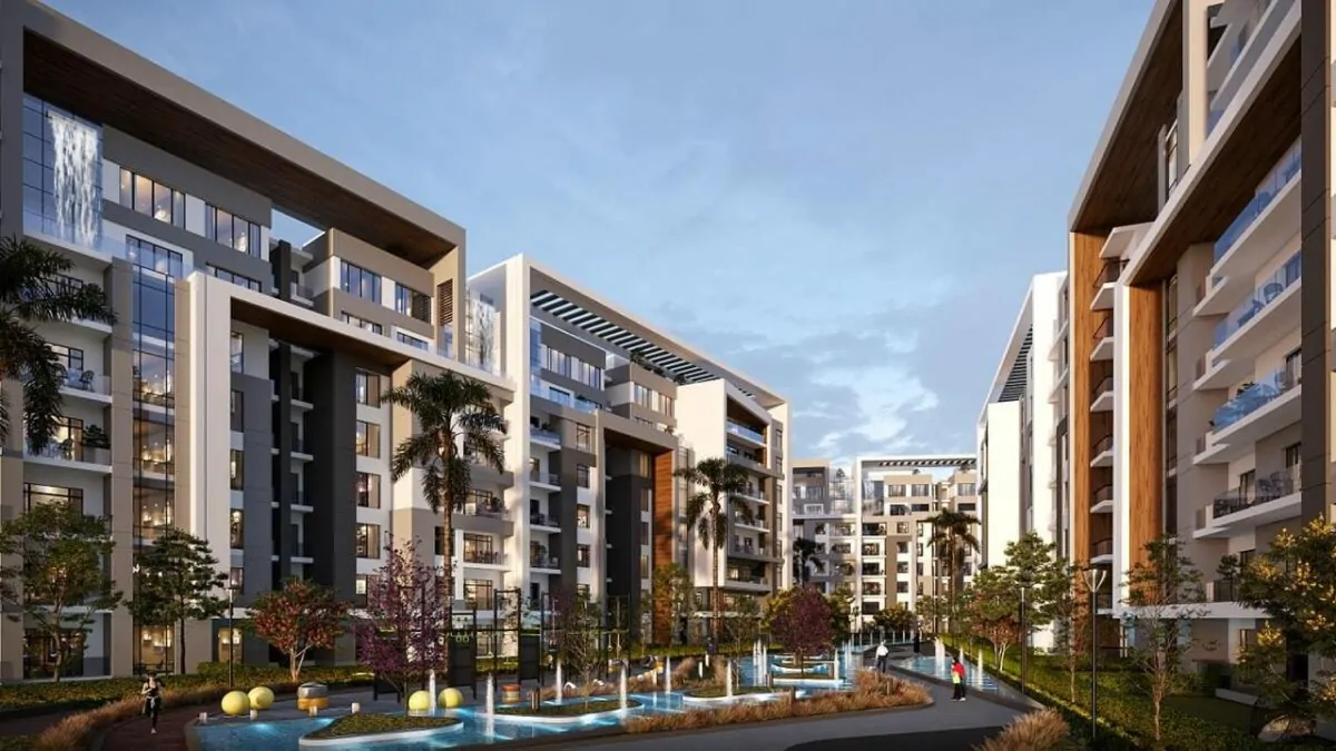 أرخص شقة 3 غرف إستلام فورى بتسهيلات سنتين في راي ريزيدنس العاصمة الادارية