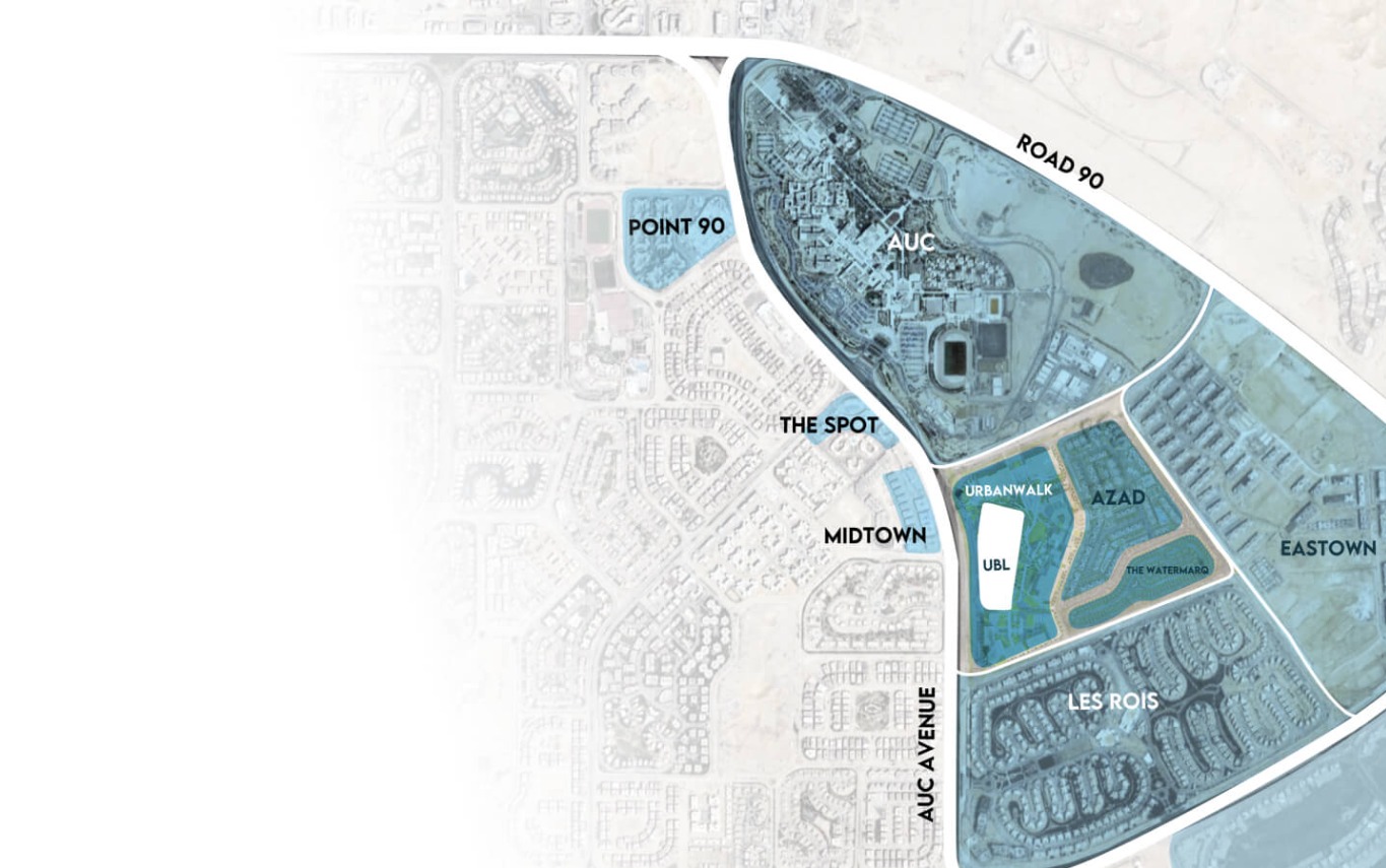 اوربن بيزنس لين القاهرة الجديدة تعمير للتطوير العقاري – Urban Business Lane New Cairo