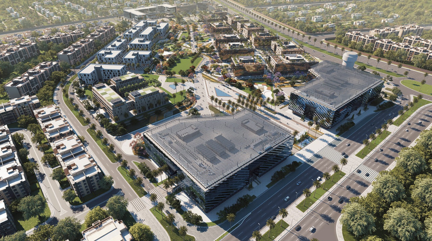 اوربن بيزنس لين القاهرة الجديدة تعمير للتطوير العقاري – Urban Business Lane New Cairo