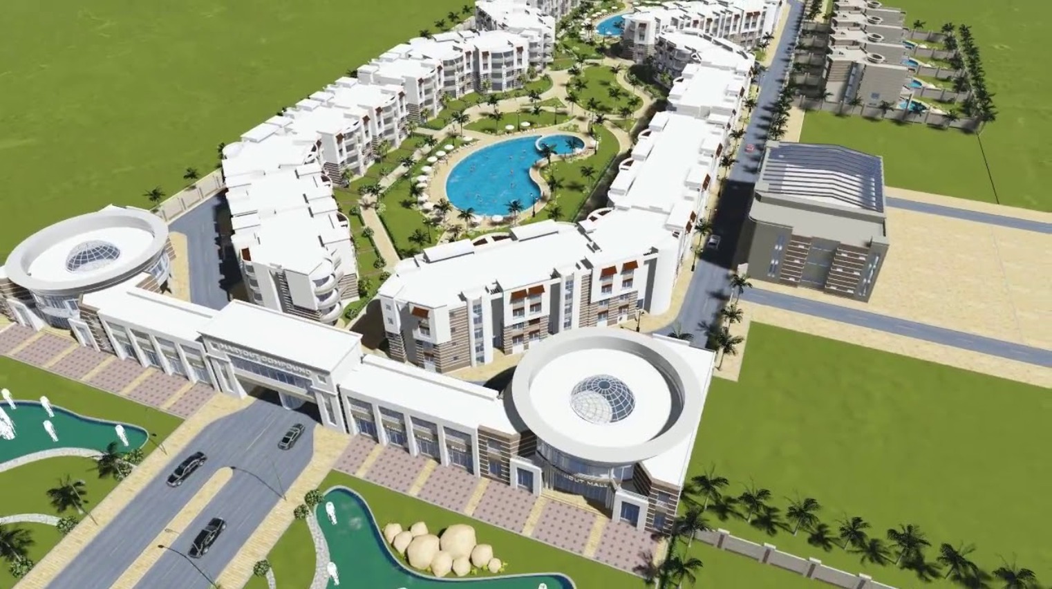 Alextend Compound King Mariout Alexandria ElSalam Interbuild