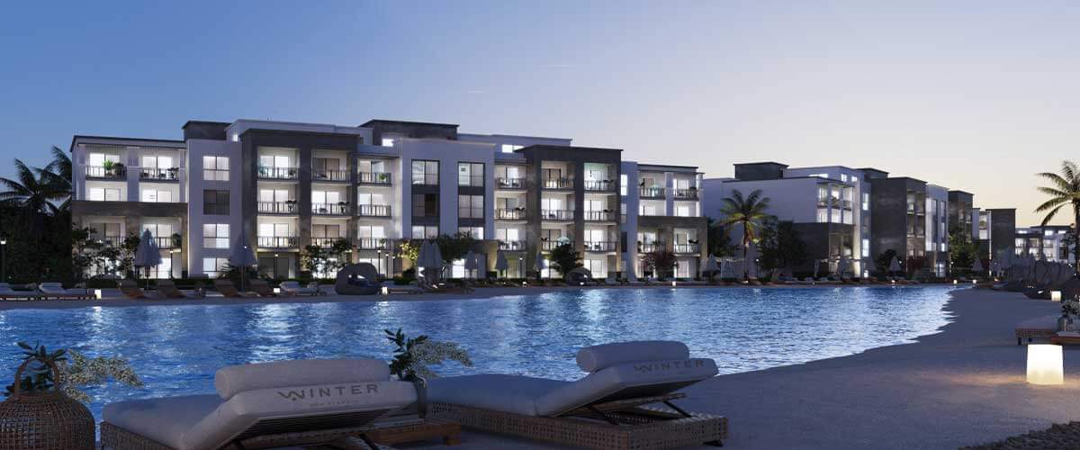 شاليه 122م في العلمين الجديدة في منتجع وينتر