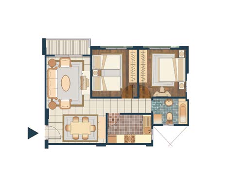 كمبوند دجلة بالمز 6 أكتوبر معمار المرشدي –  Degla Palms 6 October Compound