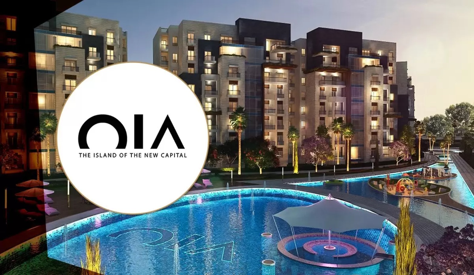Begin your investment journey with the largest projects in the New Administrative Capital and benefit from the meter price in Oia New Administrative Capital compound