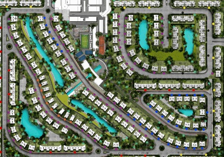 5 Levels Compound Sheikh Zayed Dunes Developments