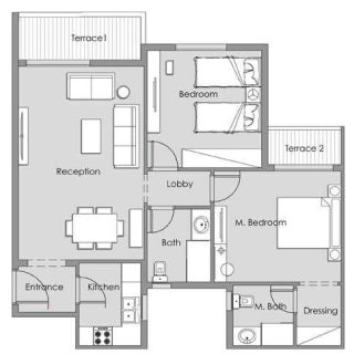 كمبوند لوجار نيو زايد جيتس – Lugar New Zayed Compound