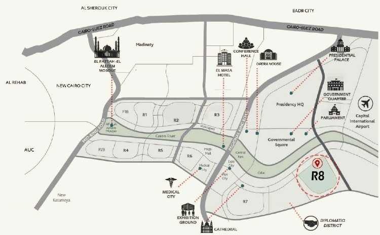 سكاي ابو ظبي ريزيدنس العاصمة الإدارية – Sky Abu Dhabi Residence New Capital