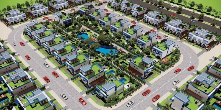 Park Valley Blue New Zayed Compound EFID Egypt Developments
