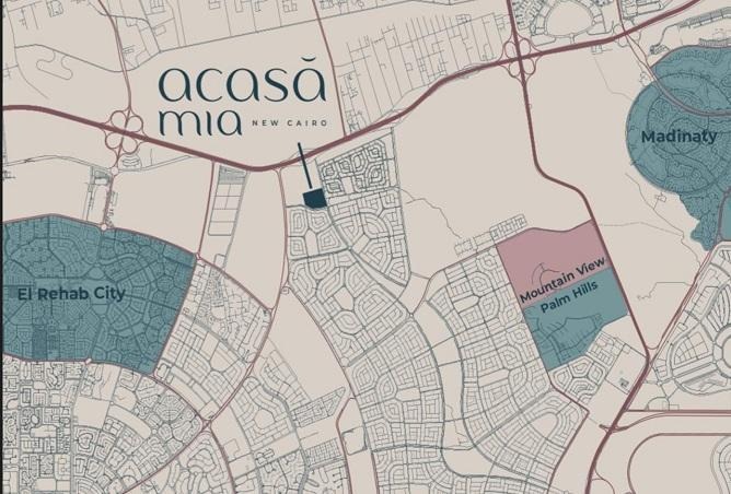 كمبوند اكاسا ميا التجمع الخامس دار العالمية – Acasa Mia New Cairo Compound