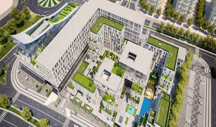 كمبوند سكاي رامب الشيخ زايد اب وايد العقارية – Sky Ramp New Zayed Compound