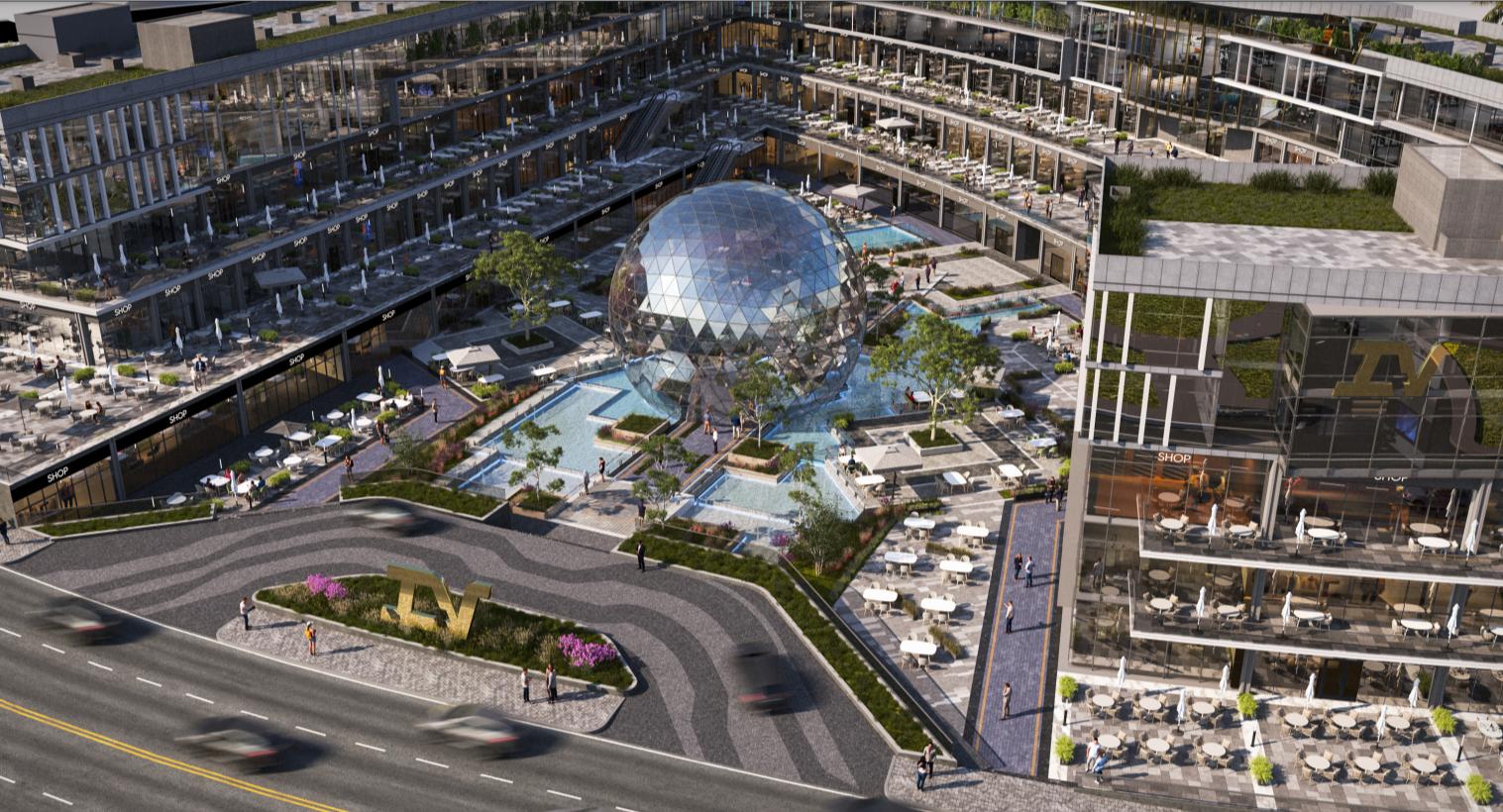 مول اي في بيزنس بارك التجمع الخامس ويلث العقارية – IV Business Park New Cairo Mall