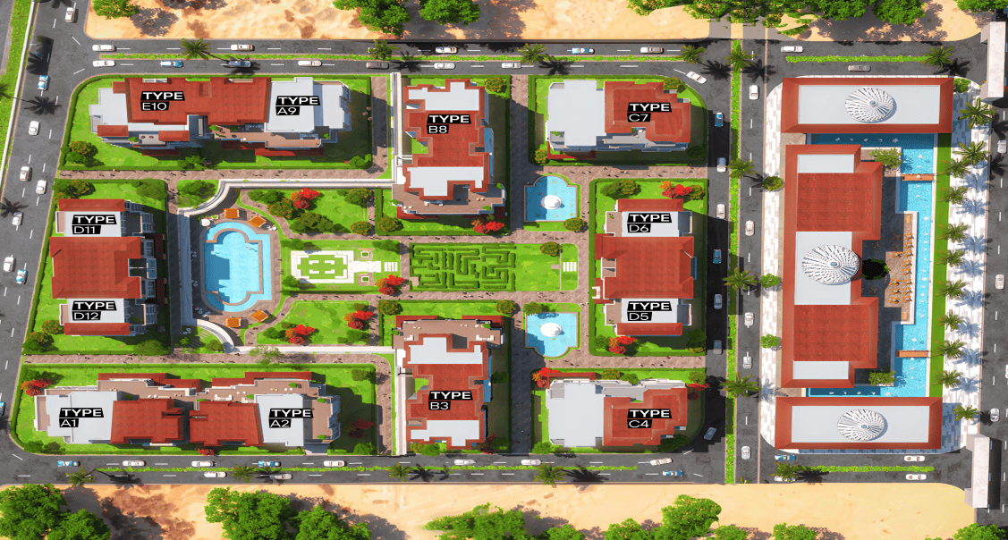 كمبوند بيراج التجمع الخامس الرياض مصر – Peerage New Cairo Compound