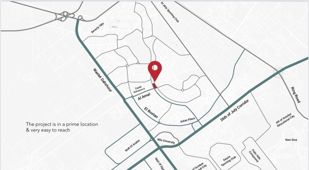 كمبوند سكاي رامب الشيخ زايد اب وايد العقارية – Sky Ramp New Zayed Compound