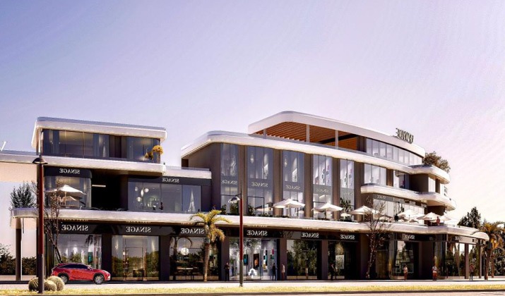 مول وايت ووك القاهرة الجديدة أب وايد للتطوير العقاري - White Walk New Cairo Mall