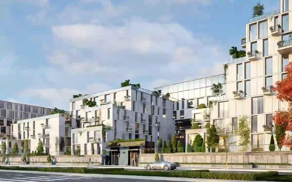 كمبوند سكاي رامب الشيخ زايد اب وايد العقارية – Sky Ramp New Zayed Compound