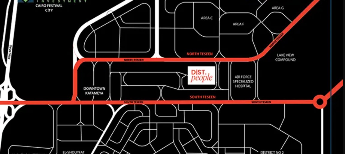 مول ديستريكت بيبول القاهرة الجديدة دبليو اسيتس العقارية – District People New Cairo Mall