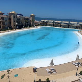 بسعر مغري شقة 105م بمشروع ايكلا بورسعيد فيو رائع