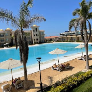 بسعر مغري شقة 105م بمشروع ايكلا بورسعيد فيو رائع