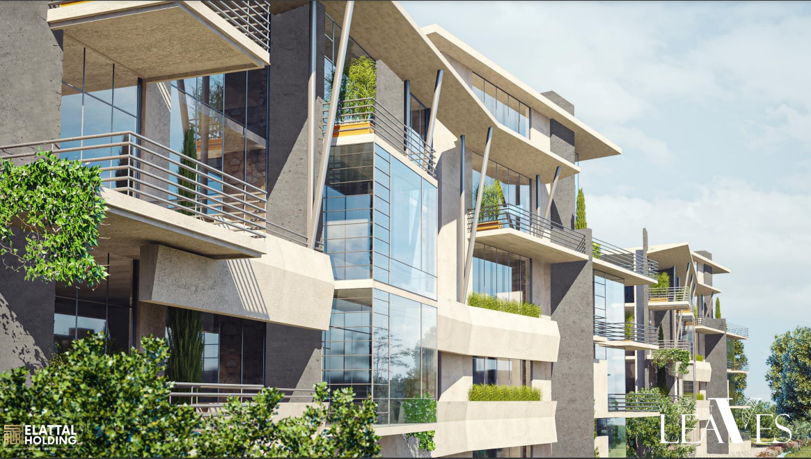 بسعر مغري شقة 210م بكمبوند leaves West فيو رائع