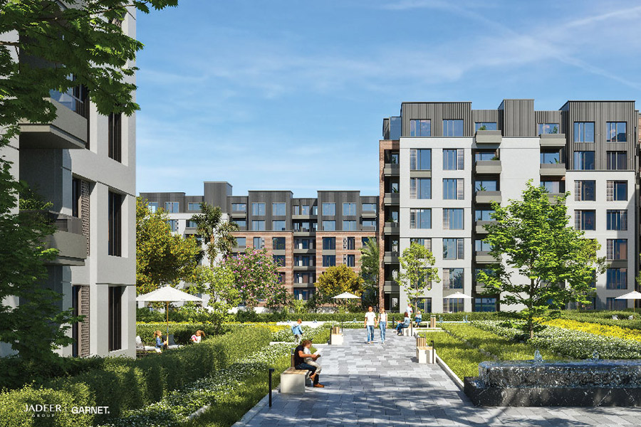 كمبوند جارنيت ريزيدنس التجمع الخامس جدير – Garnet Residence Compound New Cairo