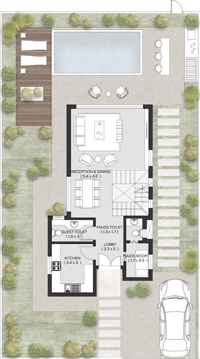 كمبوند نوشن التجمع الخامس تاون رايترز – Notion Compound New Cairo