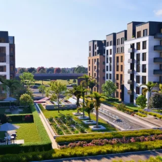 اسكن في كمبوند جارنيت التجمع الخامس شقة بمساحة 130 متر