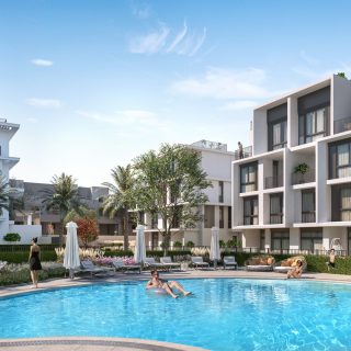 تاون فيلا للبيع 205م في منتجع سكايا مراسي بتسهيلات فى السداد