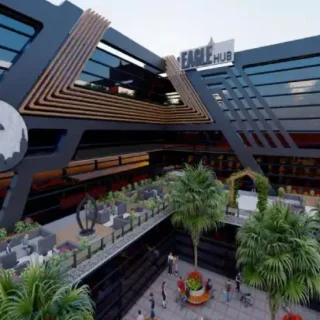 مكتب للبيع في ايجل هاب الشروق سيتى بمساحة 78 متر