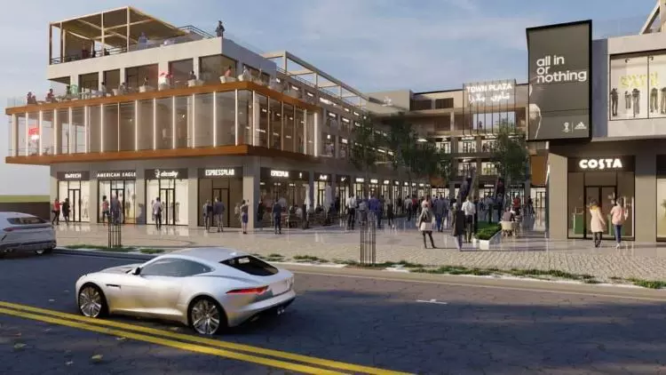 مكتب في مول تاون بلازا اكتوبر بتسهيلات تصل إلي 7 سنوات