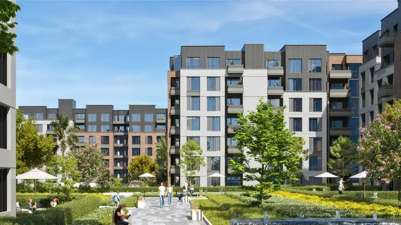 اسكن في كمبوند جارنيت التجمع الخامس شقة بمساحة 130 متر