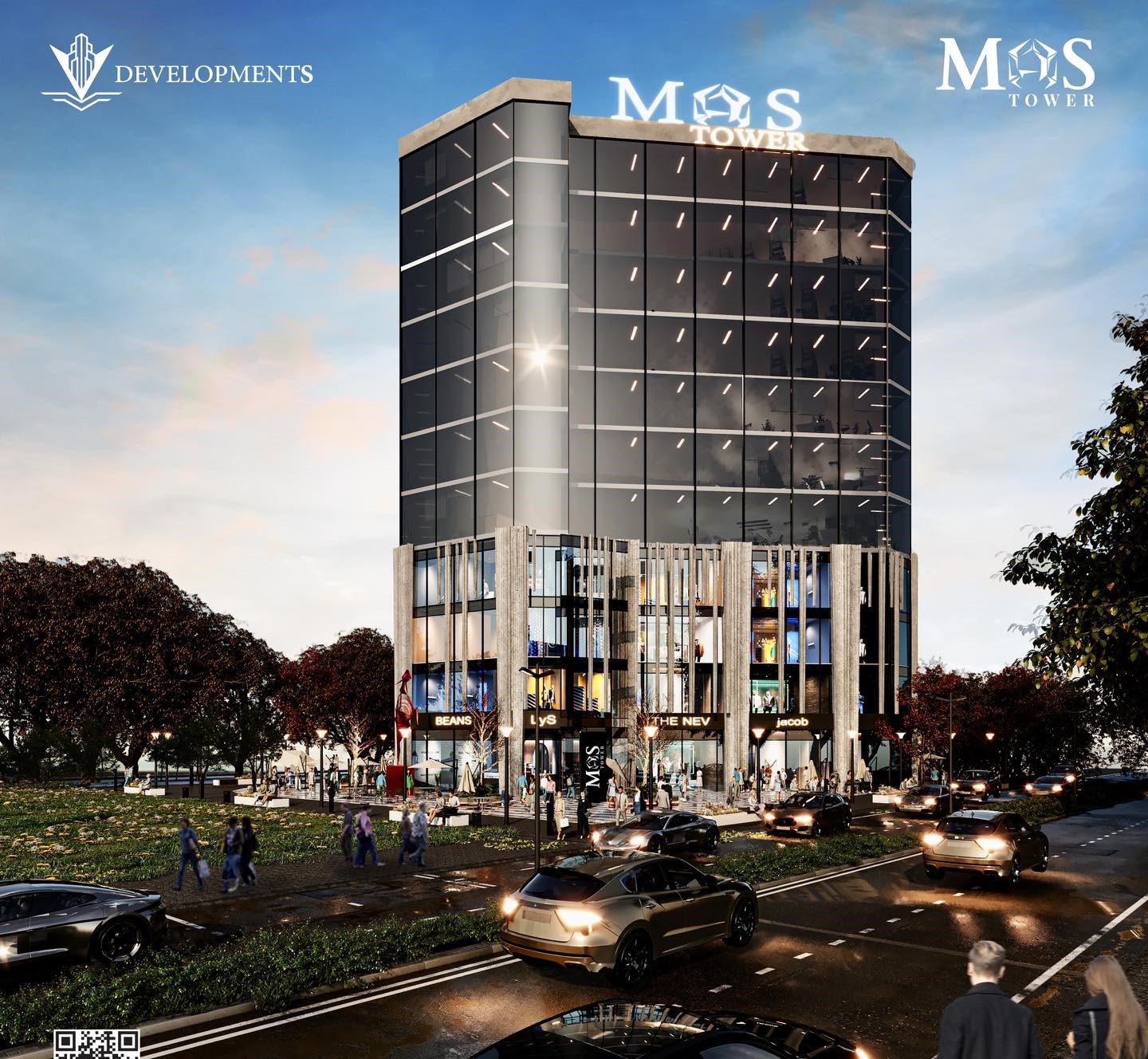 مول ماس تاور العاصمة الإدارية الجديدة في للتطوير العقاري – Mas Tower New Capital Mall