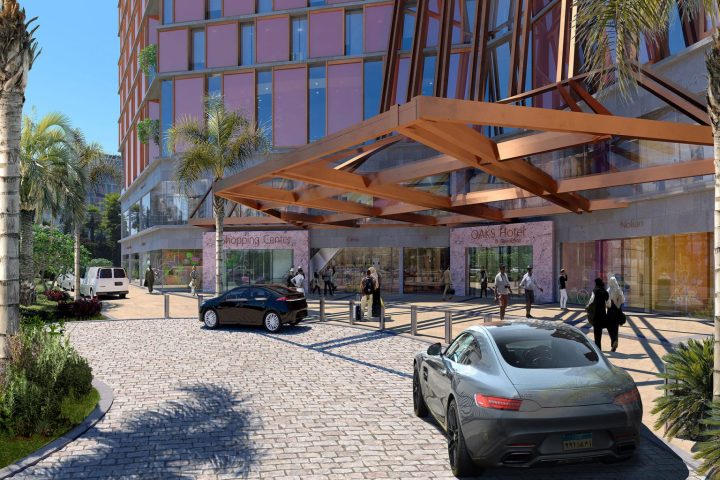 استثمر فى وحده تجارية مساحه 64م في Oaks Egypt Tower