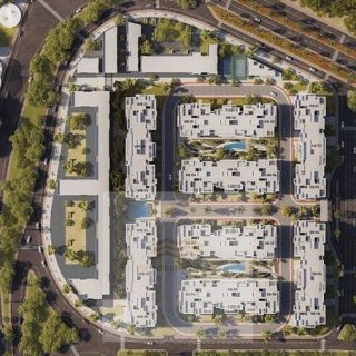 شقة لقطة للبيع 130م في كمبوند ريفيل بمدينة العبور بسعر خيالي