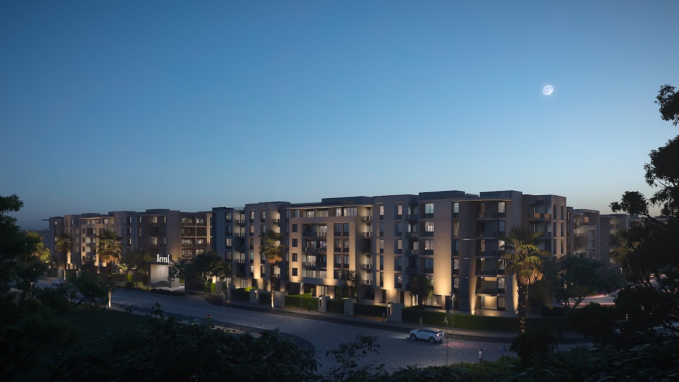 شقة لقطة للبيع 130م في كمبوند ريفيل بمدينة العبور بسعر خيالي