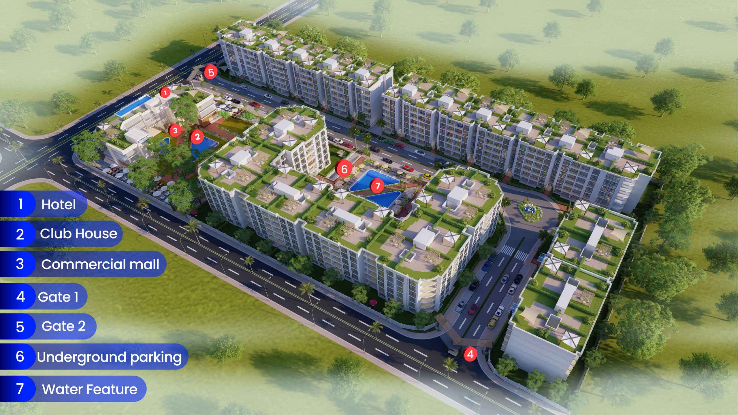 كمبوند روفان سيتي الشيخ زايد EPD العقارية – Rovan City Sheikh Zayed Compound