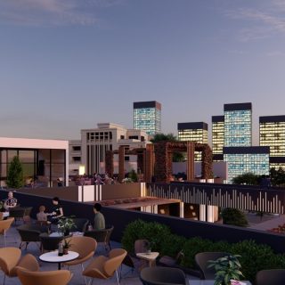 للبيع بالتقسيط مكتب 45 متر في رويال بلازا اكتوبر