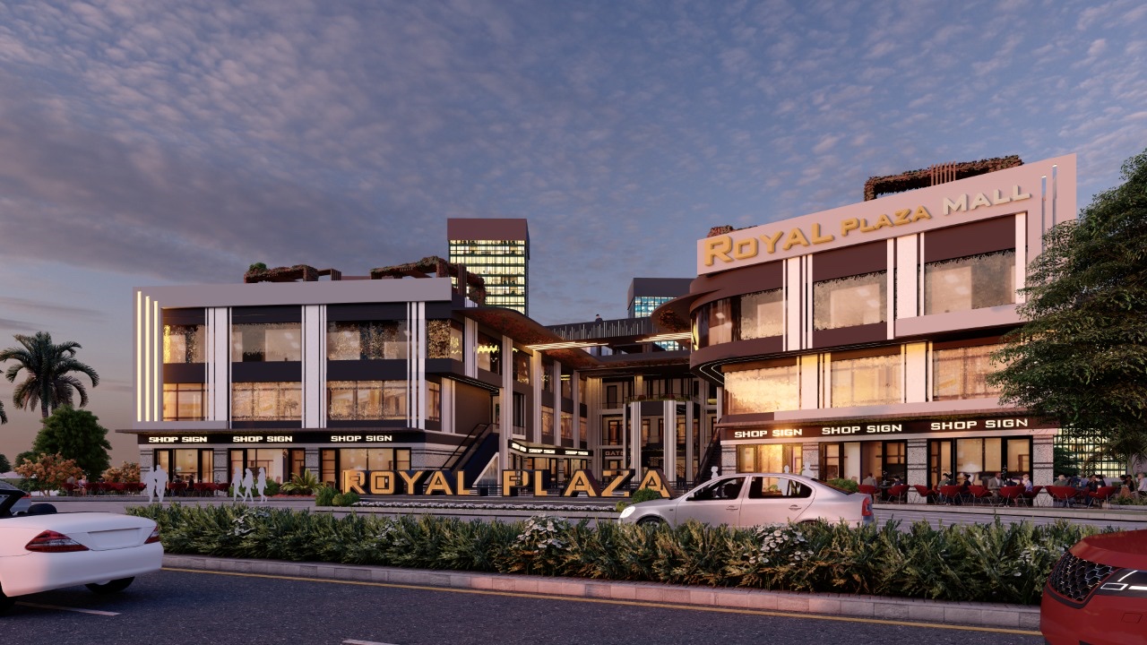 للبيع بالتقسيط مكتب 45 متر في رويال بلازا اكتوبر