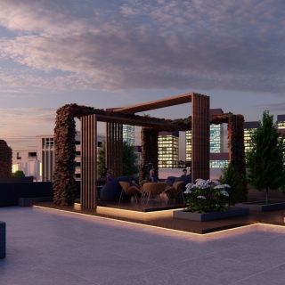 للبيع بالتقسيط مكتب 45 متر في رويال بلازا اكتوبر