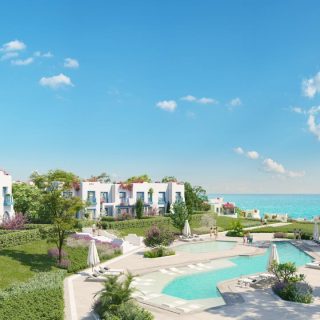 لمحبى الرقي شاليه للبيع في قرية سكالا الساحل الشمالي بمساحة 155 متر