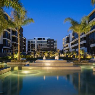 فرصة عظيمة شقة 205م مع اقساط على 9 سنوات فى كمبوند Waterway the View