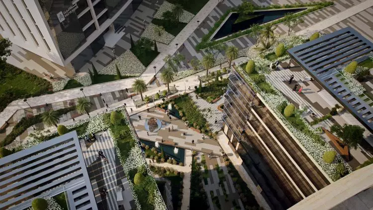 بالعاصمة الادارية الجديدة احجز مكتبك في مول اوكان بمساحة 65 متر