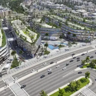 باقل من سعر السوق، مكتب في مول موراي 90م تشطيب كامل