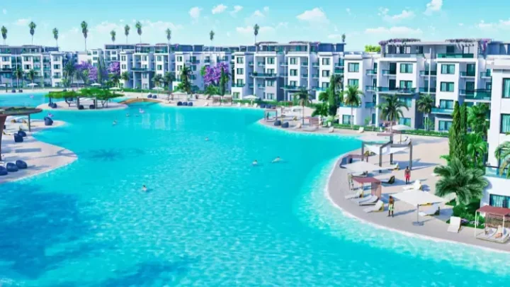 للبيع بالتقسيط شاليه 125 متر في مشروع لابايا الساحل الشمالي