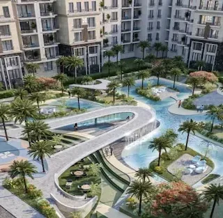 RTM New Cairo Compound Waterway