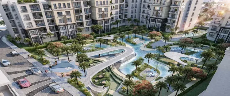 RTM New Cairo Compound Waterway