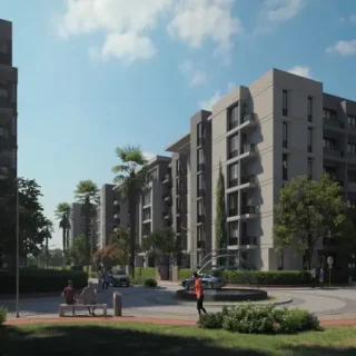 شقة لقطة للبيع 130م في كمبوند ريفيل بمدينة العبور بسعر خيالي